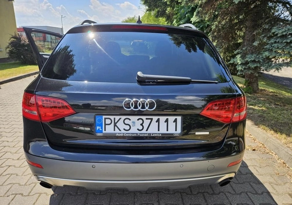 Audi A4 Allroad cena 37600 przebieg: 191000, rok produkcji 2009 z Kościan małe 191